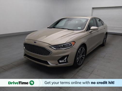 Gold 2019 Ford Fusion Titanium