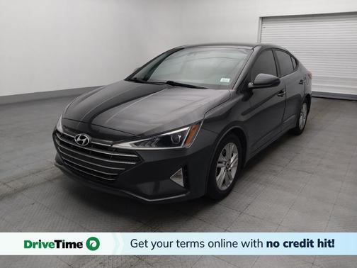 Gray 2020 Hyundai ELANTRA SEL