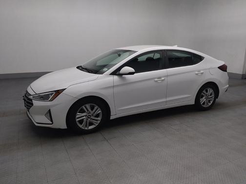 Quartz White Pearl 2020 Hyundai ELANTRA SEL