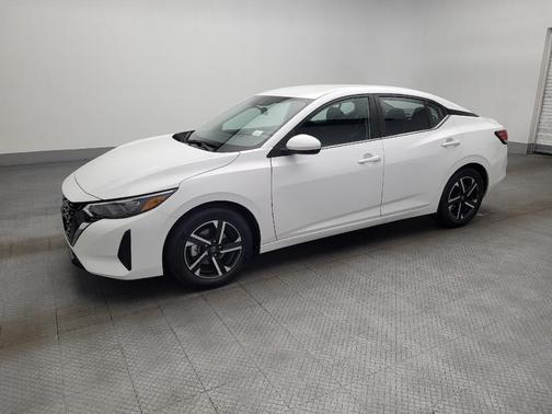 White 2025 Nissan Sentra SV