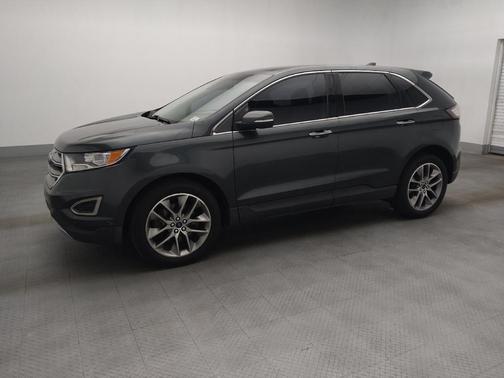 Gray 2015 Ford Edge Titanium