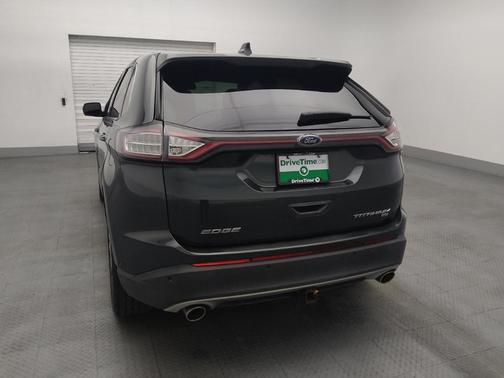 Gray 2015 Ford Edge Titanium