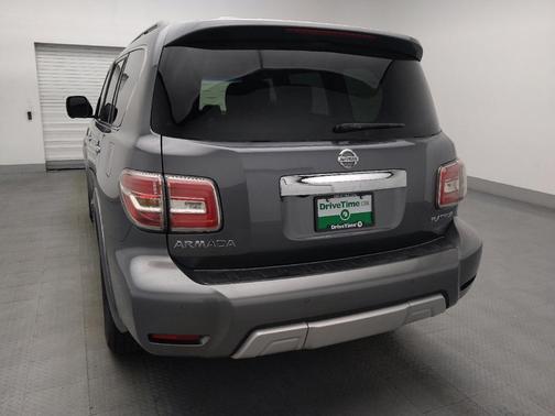 Gun Metallic 2017 Nissan Armada Platinum