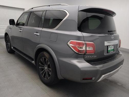 Gun Metallic 2017 Nissan Armada Platinum