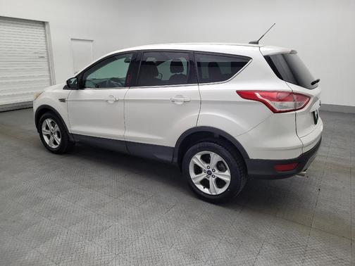 White Platinum Metallic Tri-Coat 2015 Ford Escape SE
