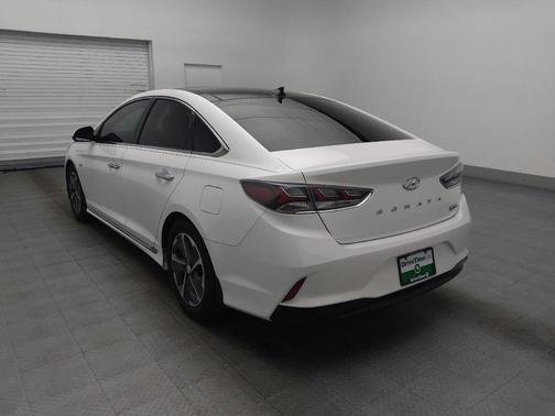 Hyper White 2019 Hyundai SONATA Hybrid Limited