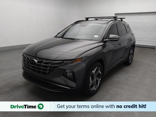 Amazon Gray 2022 Hyundai TUCSON Limited