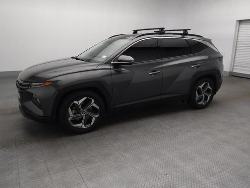 Amazon Gray 2022 Hyundai TUCSON Limited