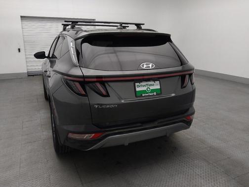 Amazon Gray 2022 Hyundai TUCSON Limited