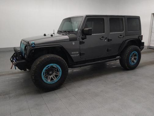 Granite Crystal Metallic Clearcoat 2017 Jeep Wrangler Unlimited Sport