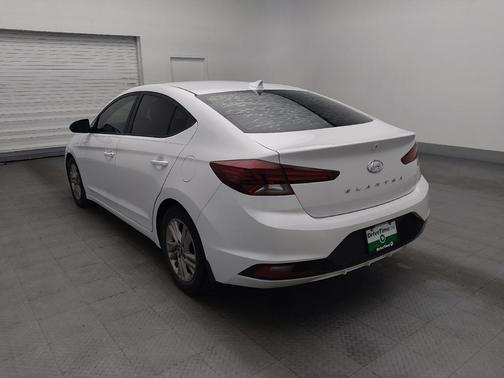 Quartz White Pearl 2019 Hyundai ELANTRA SEL