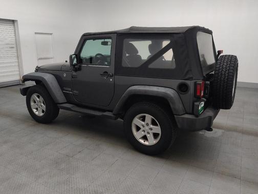 Granite Crystal Metallic Clearcoat 2016 Jeep Wrangler Sport