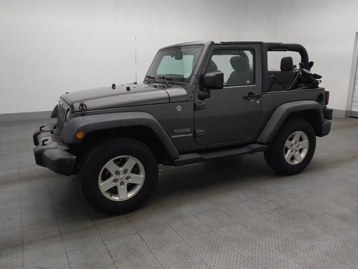Granite Crystal Metallic Clearcoat 2016 Jeep Wrangler Sport
