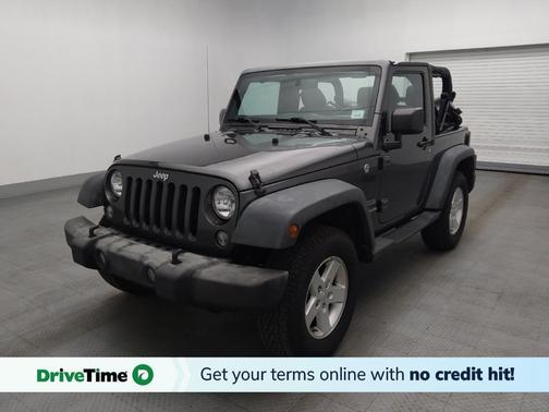 Granite Crystal Metallic Clearcoat 2016 Jeep Wrangler Sport