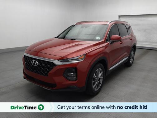 Scarlet Red 2019 Hyundai SANTA FE SEL Plus 2.4