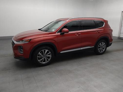 Scarlet Red 2019 Hyundai SANTA FE SEL Plus 2.4