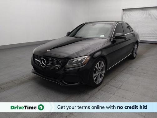 Black 2018 Mercedes-Benz C-Class