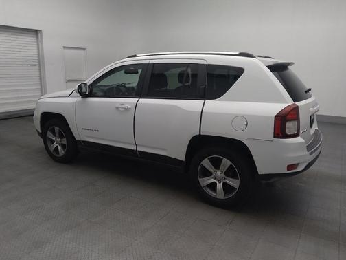 Bright White Clearcoat 2016 Jeep Compass High Altitude