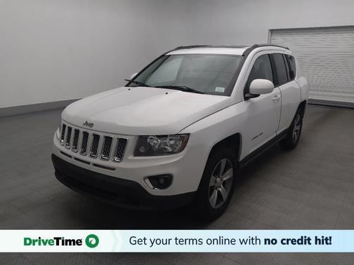 Bright White Clearcoat 2016 Jeep Compass High Altitude