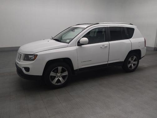 Bright White Clearcoat 2016 Jeep Compass High Altitude
