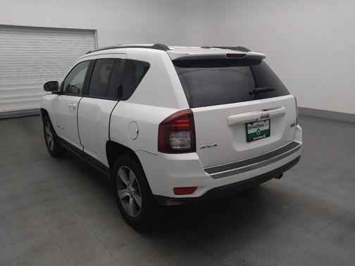 Bright White Clearcoat 2016 Jeep Compass High Altitude