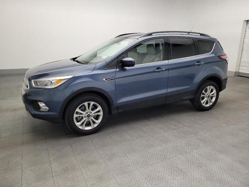 Blue 2018 Ford Escape SEL