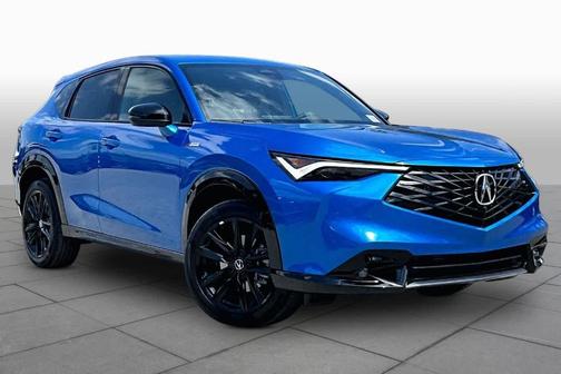 Blue 2026 Acura ADX A-Spec Advance