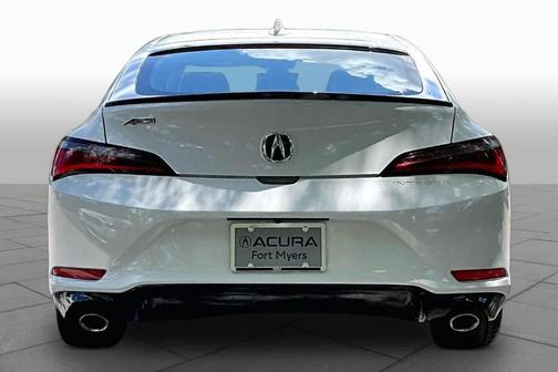 Platinum White Pearl 2025 Acura Integra w/A-Spec Package