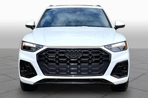 Glacier White Metallic 2025 Audi Q5 55 S line quattro Premium