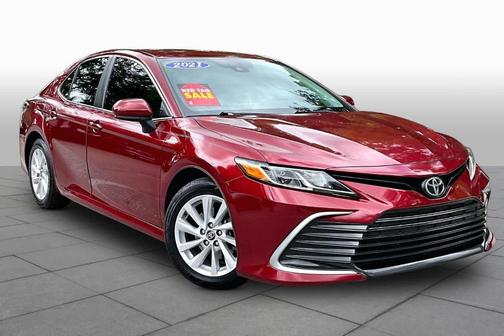Ruby Flare Pearl 2021 Toyota Camry LE