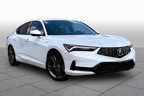 Platinum White Pearl 2023 Acura Integra w/A-Spec Package