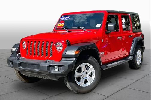 Firecracker Red Clearcoat 2019 Jeep Wrangler Unlimited Sport
