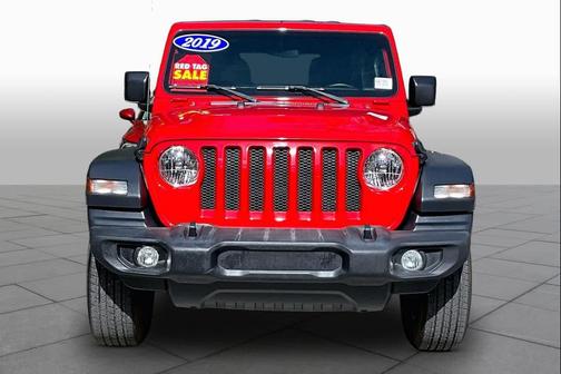 Firecracker Red Clearcoat 2019 Jeep Wrangler Unlimited Sport