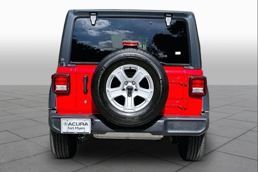 Firecracker Red Clearcoat 2019 Jeep Wrangler Unlimited Sport