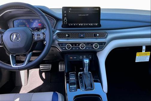 Double Apex Blue Pearl 2026 Acura Integra FWD A-Spec with Technology