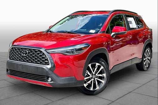 Barcelona Red Metallic 2023 Toyota Corolla Cross XLE
