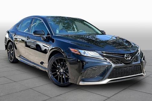 Midnight Black Metallic 2024 Toyota Camry XSE