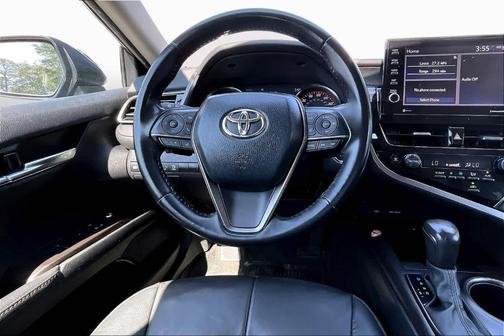 Midnight Black Metallic 2024 Toyota Camry XSE