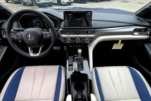 Blue 2026 Acura Integra w/A-Spec Package