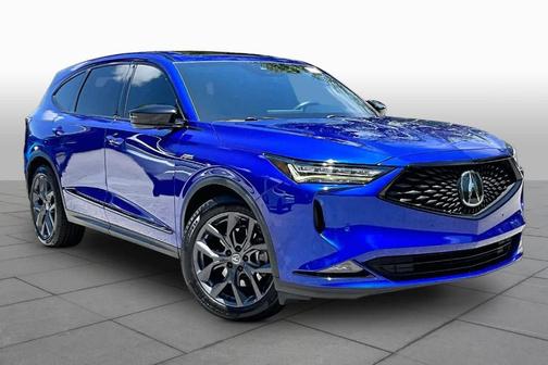 Apex Blue Pearl 2023 Acura MDX A-Spec