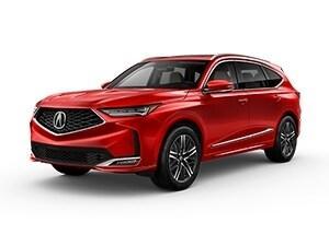 Red 2026 Acura MDX Advance Package