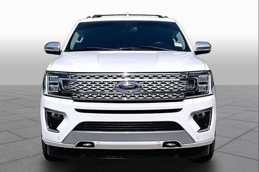 Star White Metallic Tri-Coat 2021 Ford Expedition Max Platinum