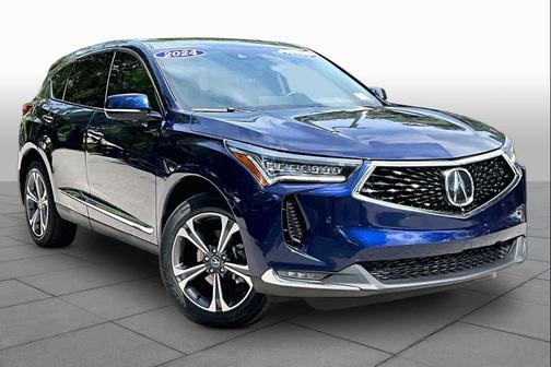 Fathom Blue Pearl 2024 Acura RDX Advance Package
