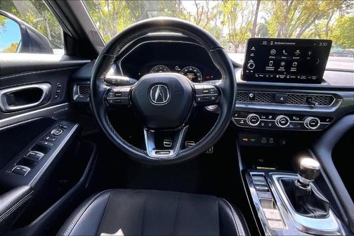 Liquid Carbon Metallic 2023 Acura Integra A-Spec Technology