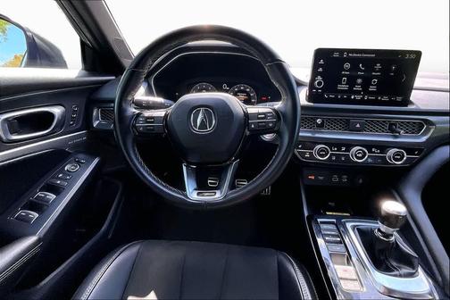 Liquid Carbon Metallic 2023 Acura Integra A-Spec Technology