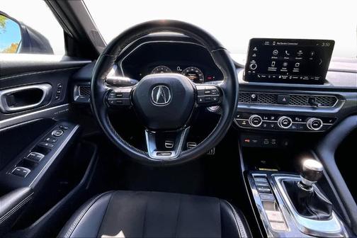 Liquid Carbon Metallic 2023 Acura Integra A-Spec Technology