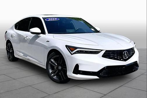 Platinum White Pearl 2025 Acura Integra A-SPEC