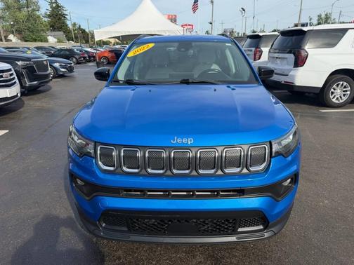 Blue 2022 Jeep Compass Latitude