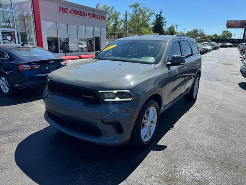 Gray 2022 Dodge Durango GT