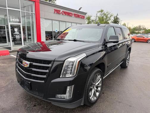 Black 2020 Cadillac Escalade ESV Premium Luxury